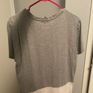 Forever 21 Half Color Shirt